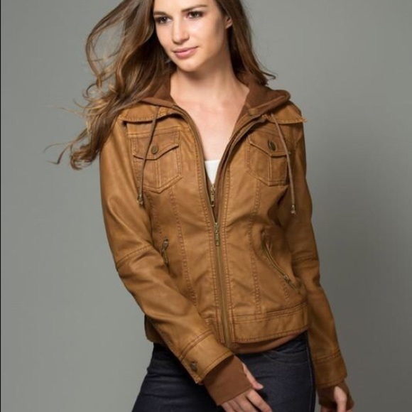Jackets & Blazers - Stevie Vegan Leather Jacket